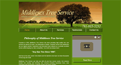 Desktop Screenshot of middlesextree.com